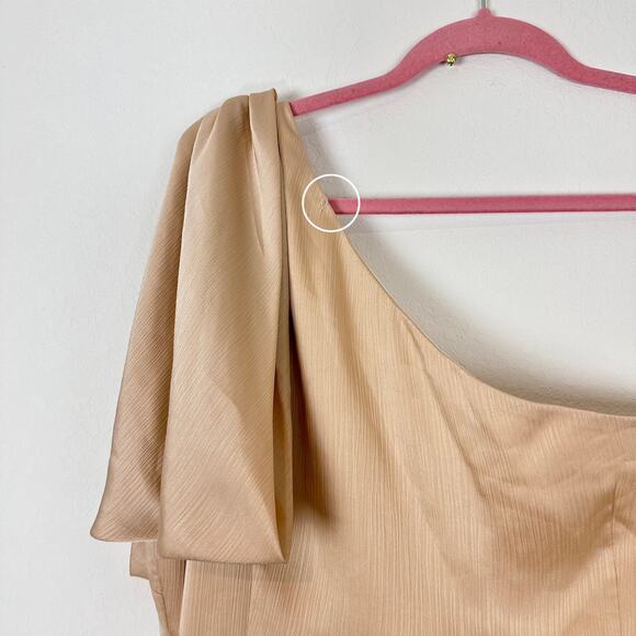 NWT Sachin + Babi Chelsea Gown in Champagne Size 14 - Picture 6 of 9